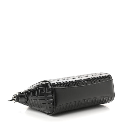 Givenchy Calfskin Logo Embossed XS Antigona 4G Black 5 of 9