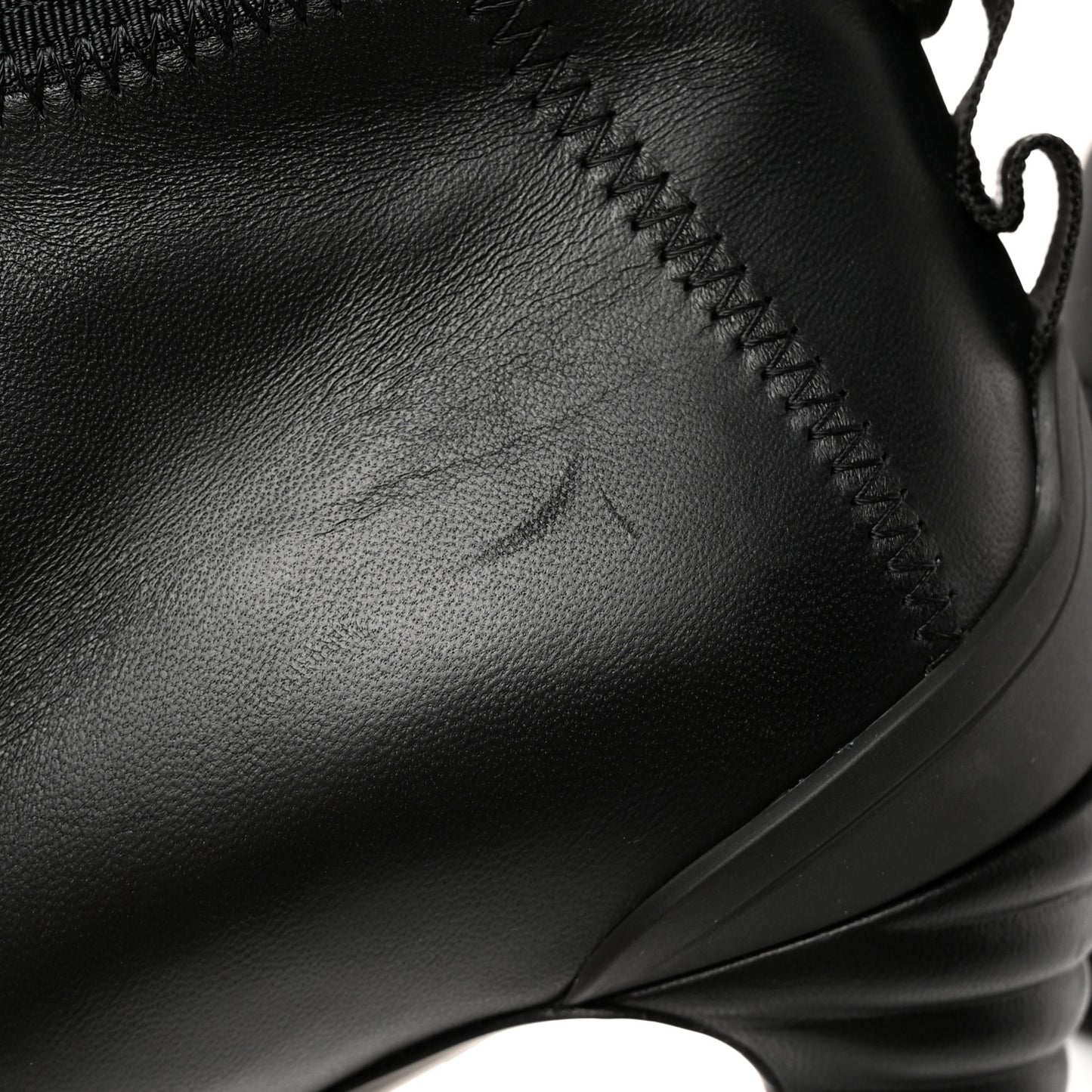 Vitello Logo Tape Promenade Ankle Boots 40 Black