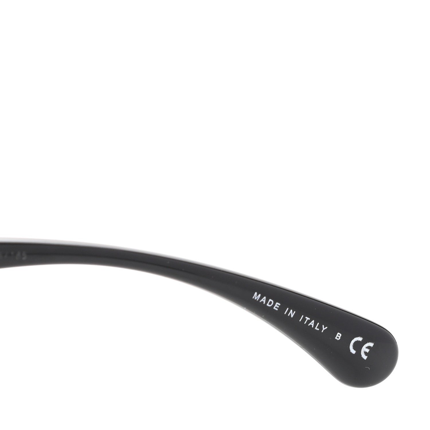 Chanel Acetate CC Rectangle Sunglasses 5430-A Black 5 of 8