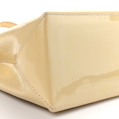 Louis Vuitton Vernis Wilshire PM Blanc Corail 8 of 9