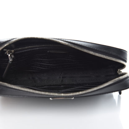 Prada Saffiano Travel Wristlet Bag Nero Black 5 of 7