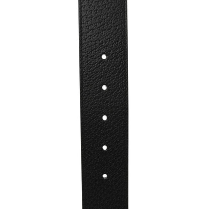 Gucci Textured Calfskin Double G 40mm Belt 90 36 Black 4 of 5