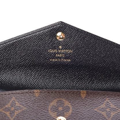 Louis Vuitton Monogram Daily Organizer Envelope Insert Black 6 of 7