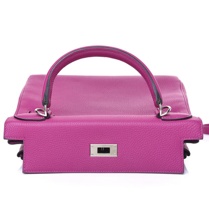 Hermes Togo Kelly Retourne 28 Rose Pourpre 19 of 42