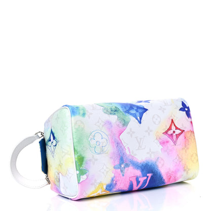 Louis Vuitton Monogram Watercolor Dopp Kit Toilet Pouch Multicolor 3 of 4