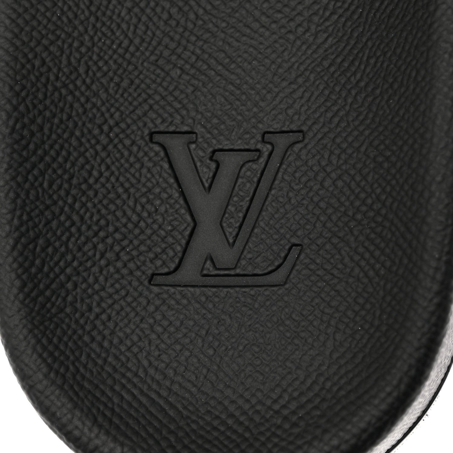 Louis Vuitton Rubber Monogram Eclipse Mens Waterfront Mules 8 Black 7 of 9