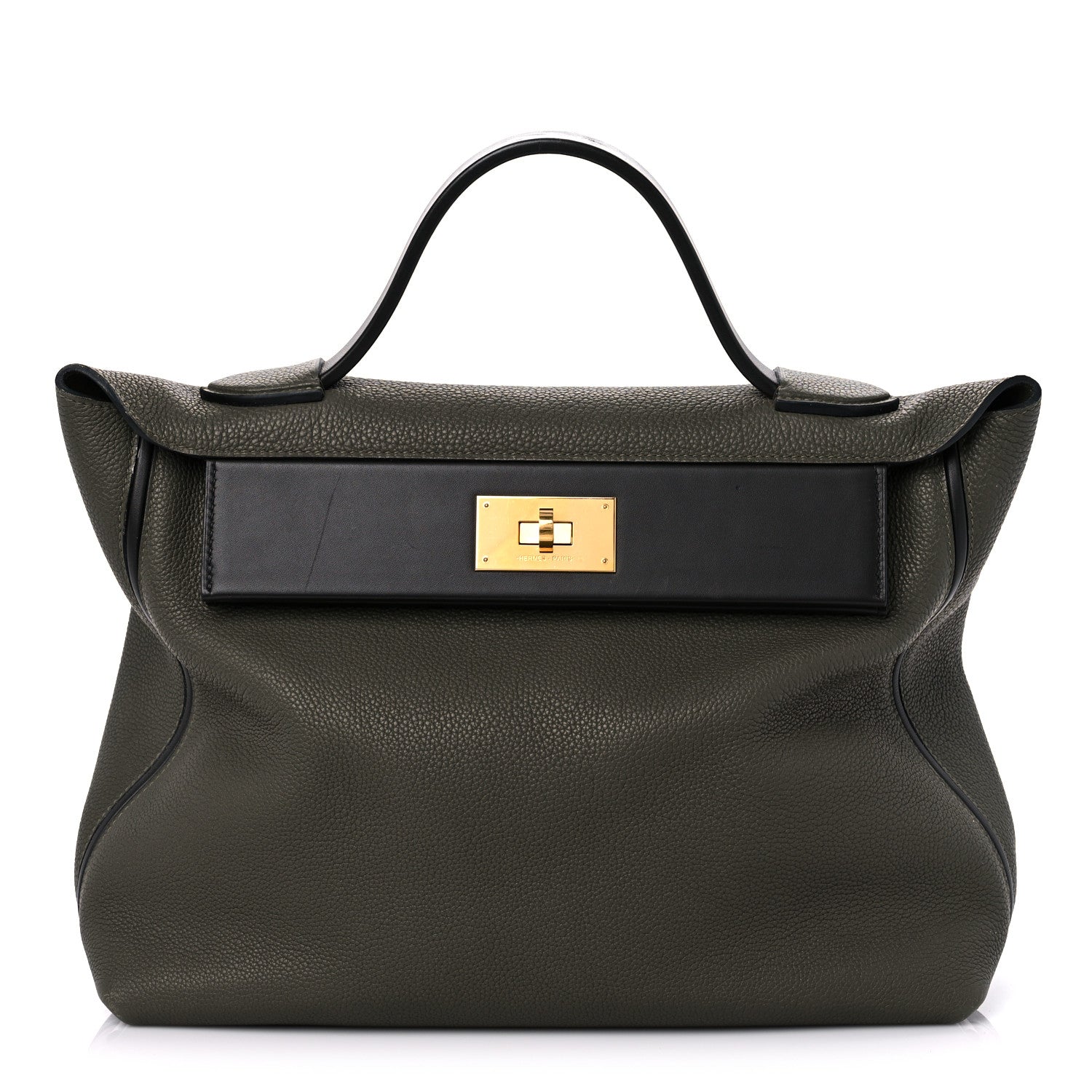 Hermes Togo Swift 24/24 35 Vert Olive Black 1 of 16