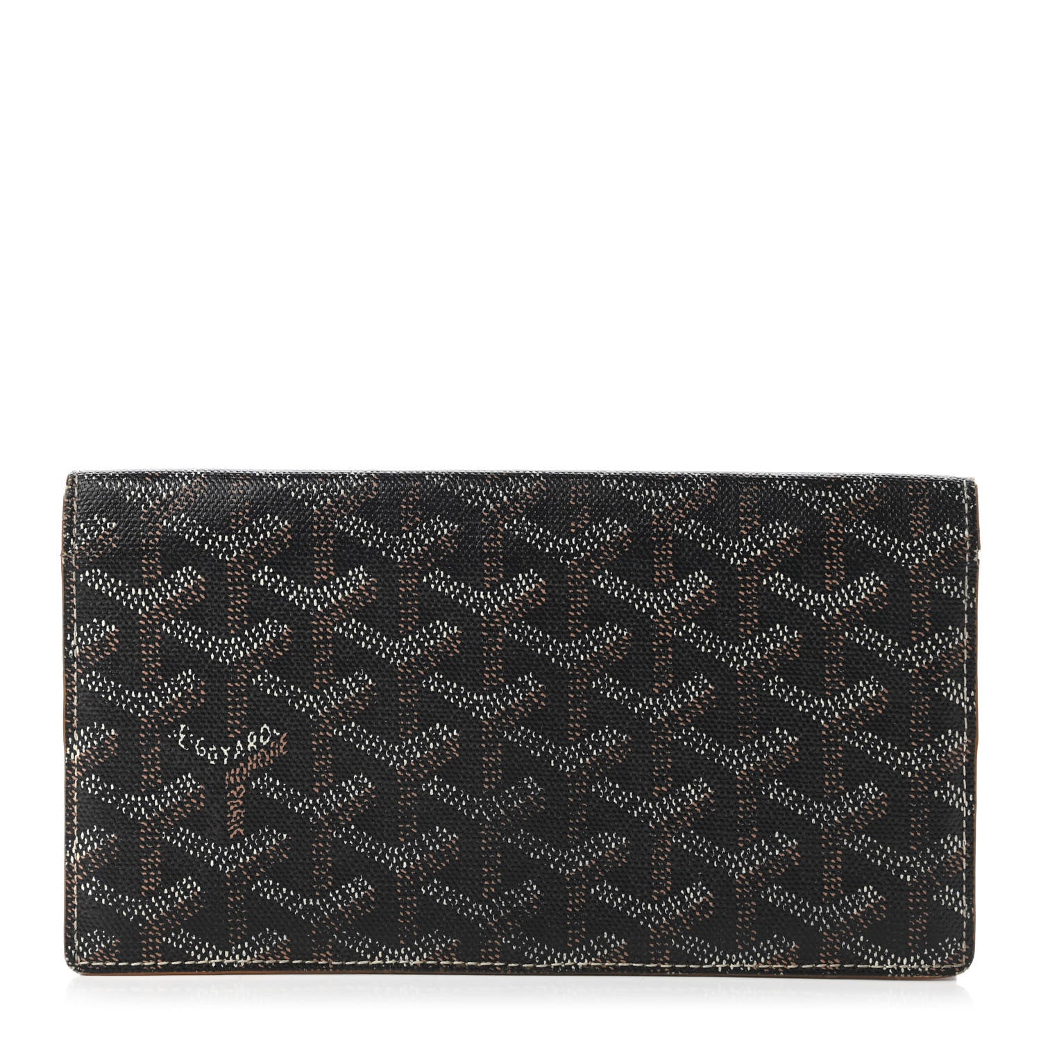 Goyard Goyardine Long Bi-Fold Wallet Black Gold 1 of 10