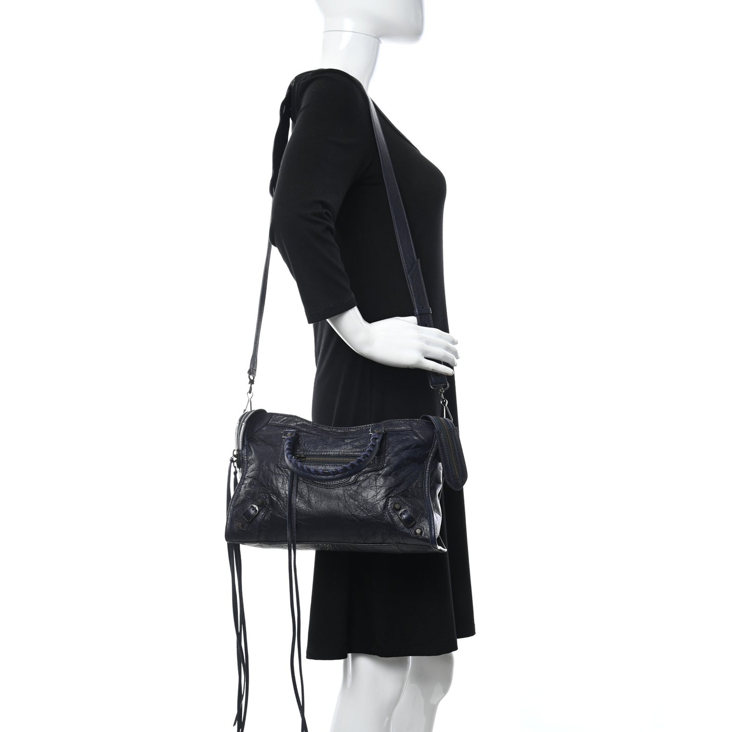 Agneau Classic Hardware S City Bleu Nuit Dark Sea