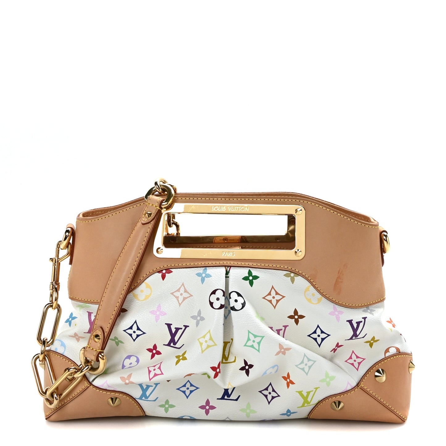 Monogram Multicolor Judy MM White