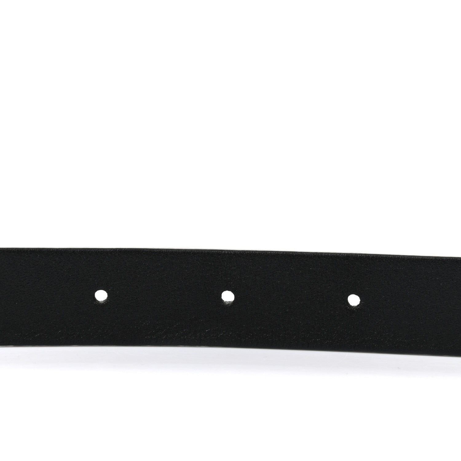 Chanel Calfskin Crystal CC Buckle Belt 85 34 Black 6 of 6