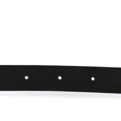 Chanel Calfskin Crystal CC Buckle Belt 85 34 Black 6 of 6
