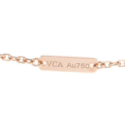 Van Cleef & Arpels 18K Rose Gold Vintage Alhambra Pendant Necklace 5 of 5