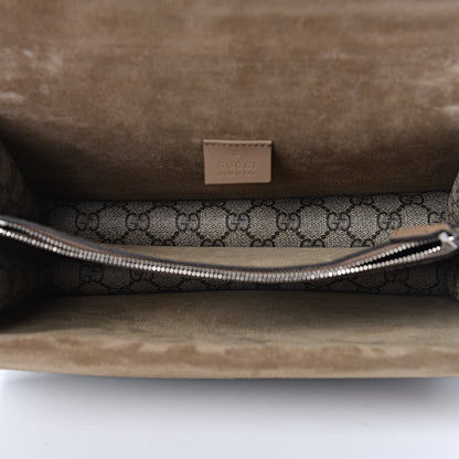 Gucci GG Supreme Monogram Small Dionysus Shoulder Bag Taupe 5 of 10