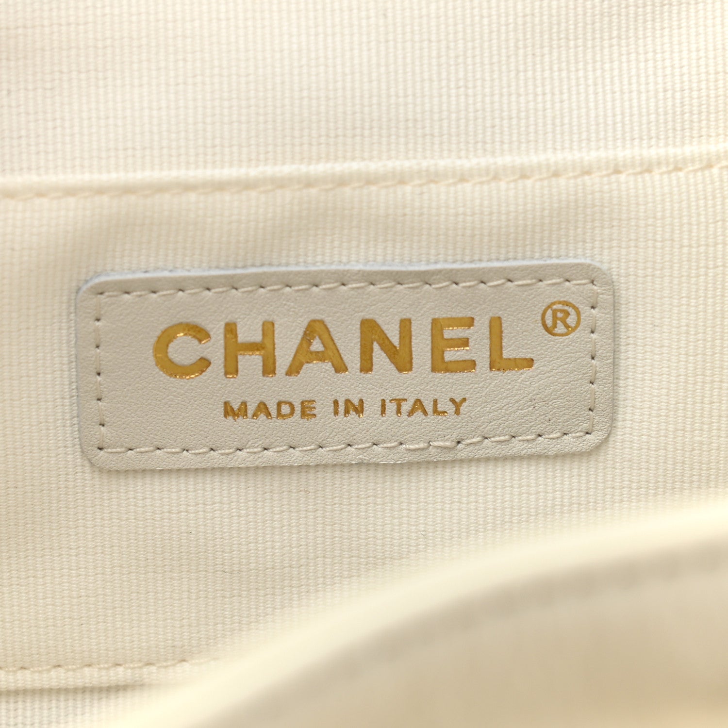 Chanel Glazed Aged Calfskin Quilted Small Duma Drawstring Backpack White 6 of 11