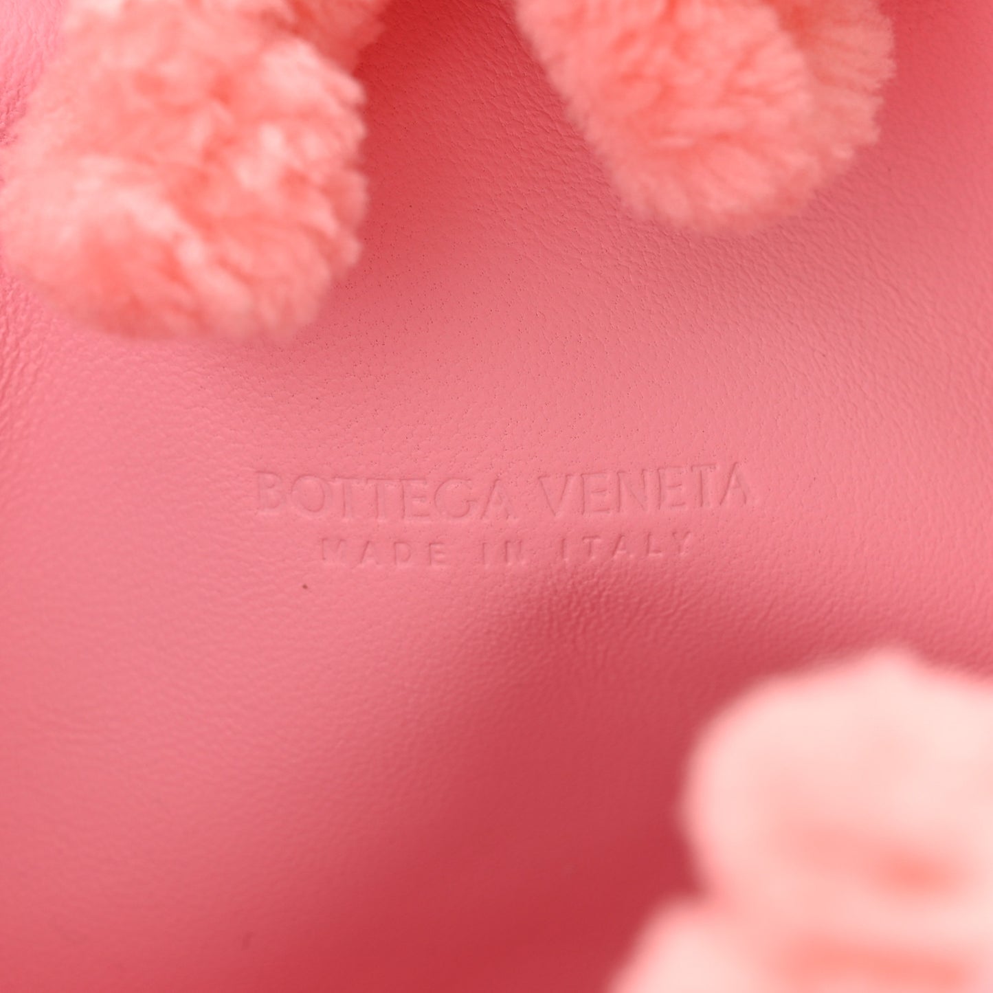 Chenille The Mini Pouch Pink