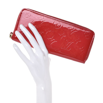 Louis Vuitton Vernis Clemence Wallet Cherry 2 of 7