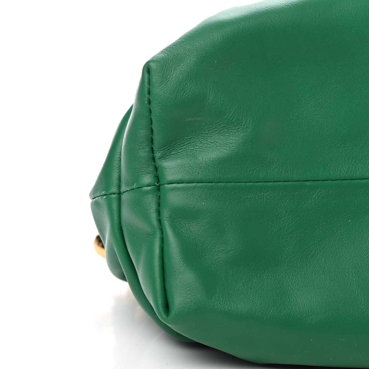 Bottega Veneta Calfskin The Pouch Chain Racing Green 8 of 9