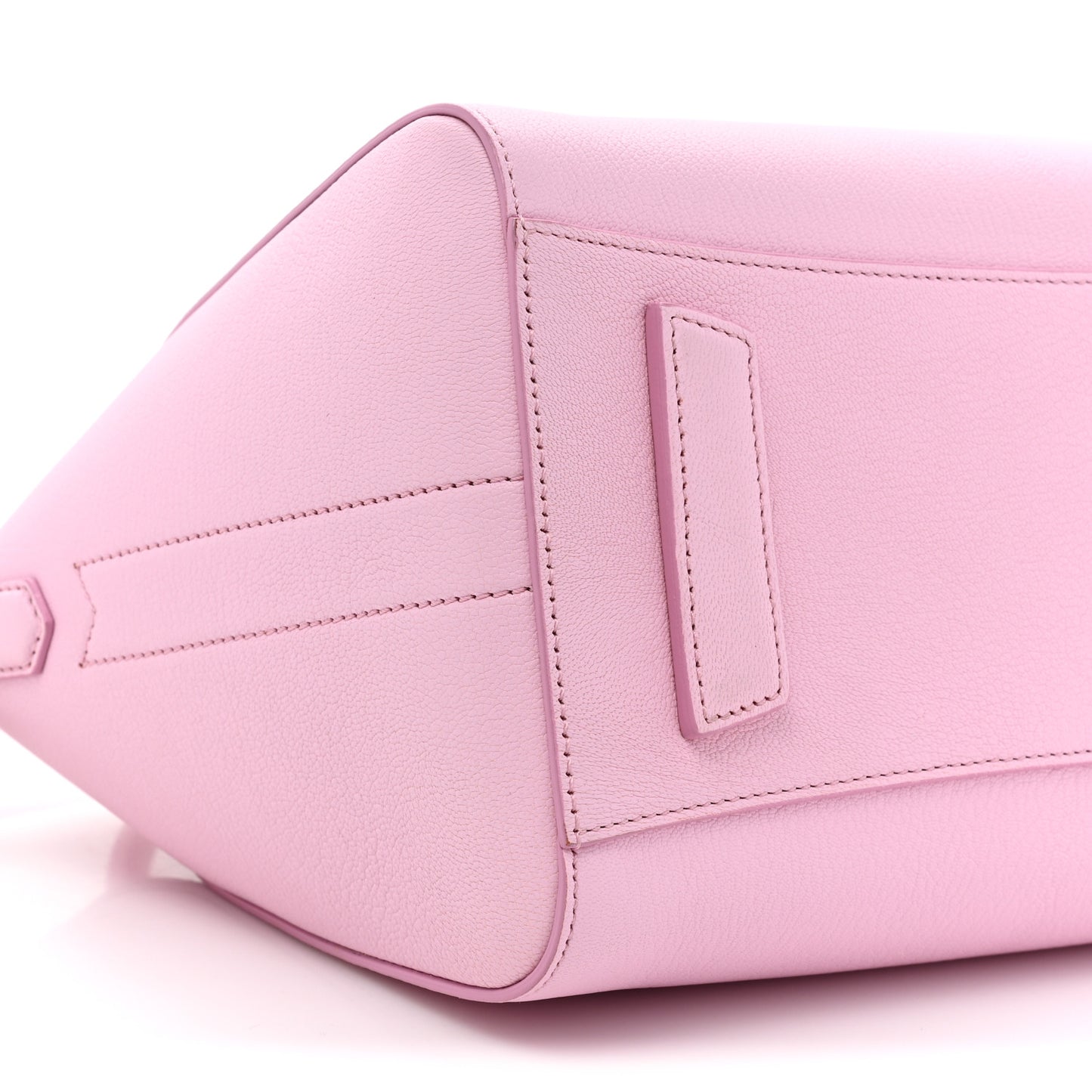 Sugar Goatskin Small Antigona Bright Pink