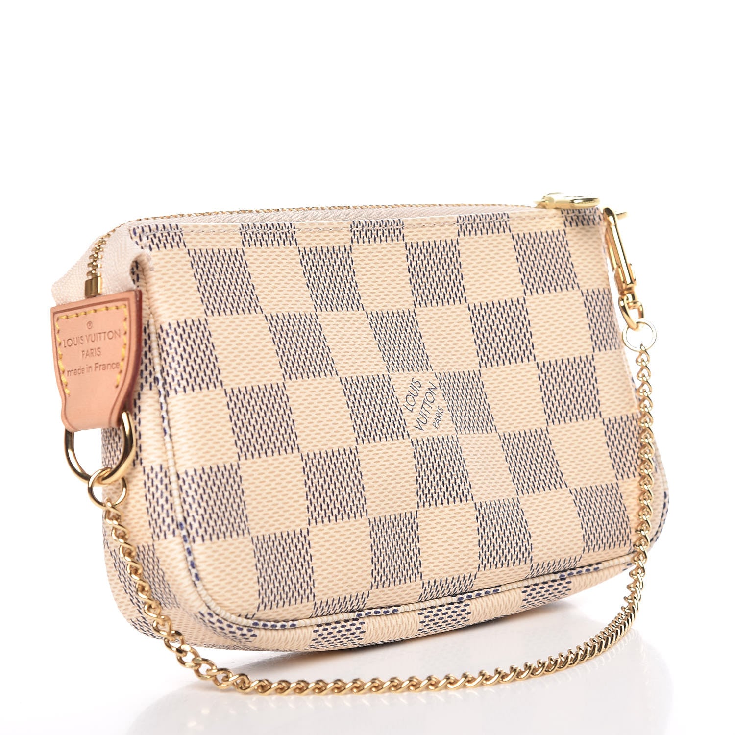 Louis Vuitton Damier Azur Mini Pochette Accessories 3 of 8