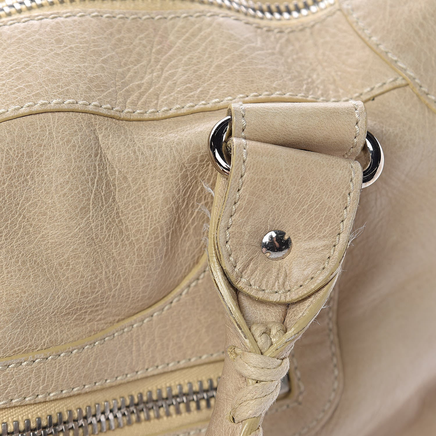 Balenciaga Agneau Giant 21 Silver Hardware Work Sahara 13 of 23