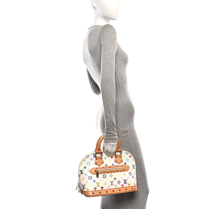 Louis Vuitton Monogram Multicolor Alma White 2 of 9