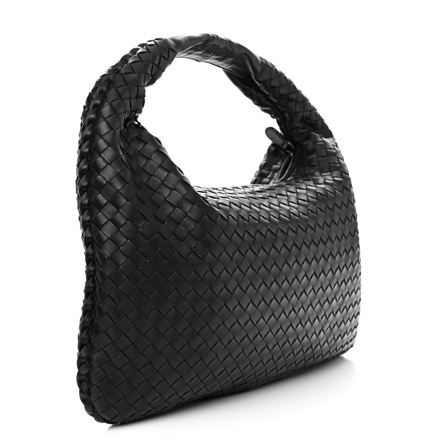 Bottega Veneta Nappa Intrecciato Medium Veneta Hobo Black 3 of 10