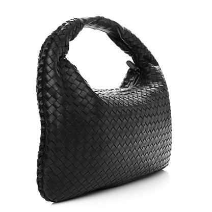 Bottega Veneta Nappa Intrecciato Medium Veneta Hobo Black 3 of 10