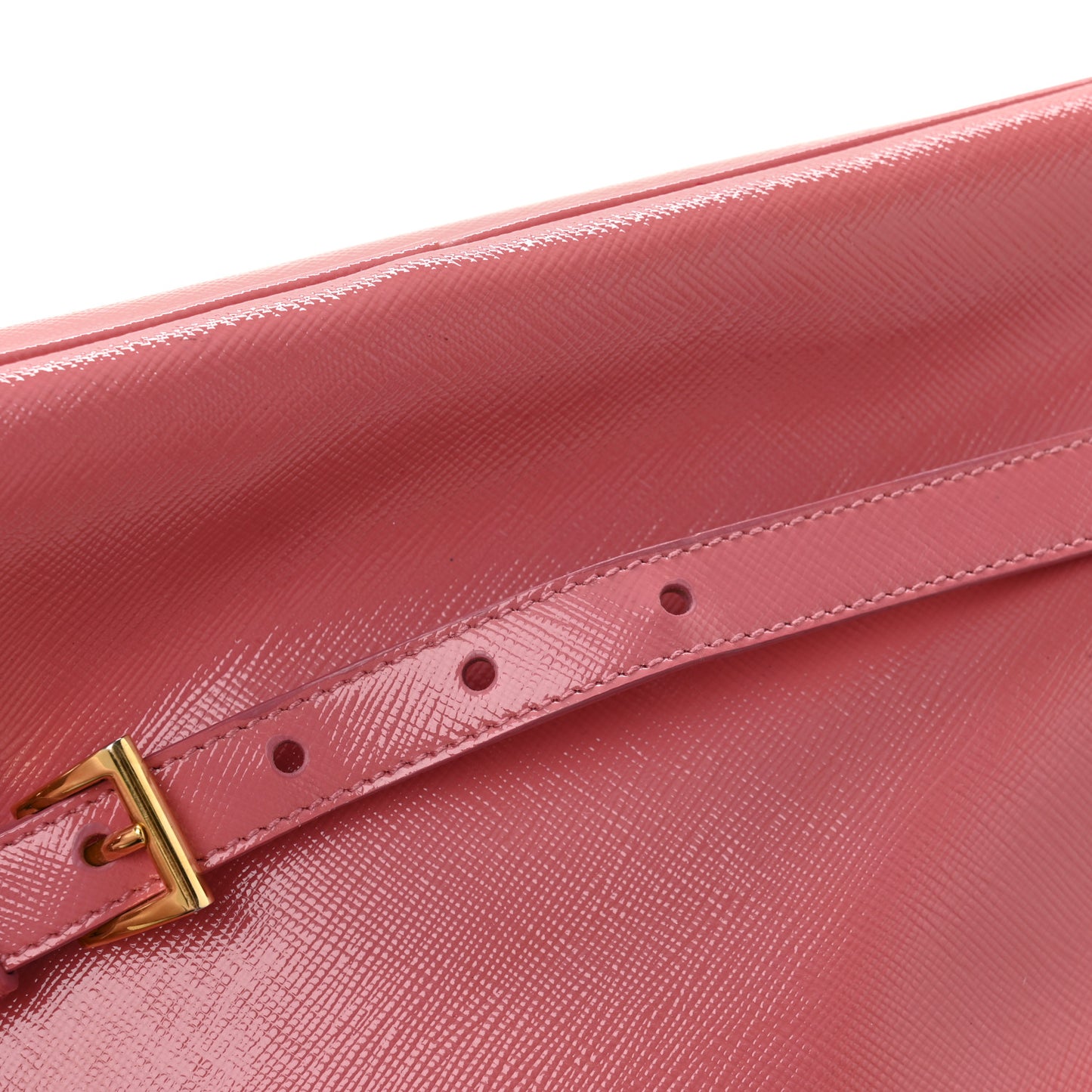 Saffiano Vernice Galleria Shopping Tote Begonia