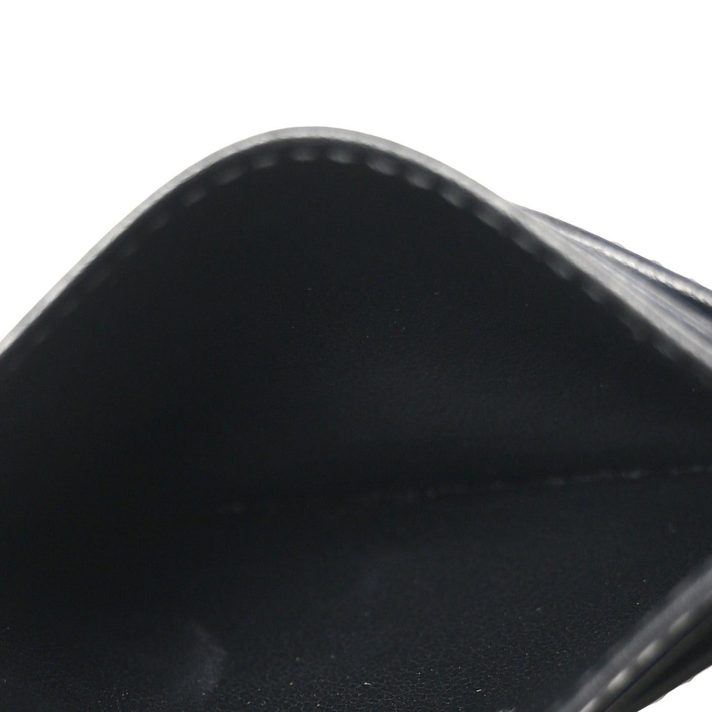 Calfskin Matelasse GG Marmont Card Holder Black
