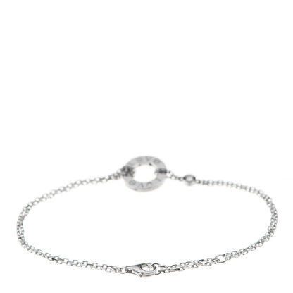 Cartier 18K White Gold Diamond LOVE Bracelet 2 of 5