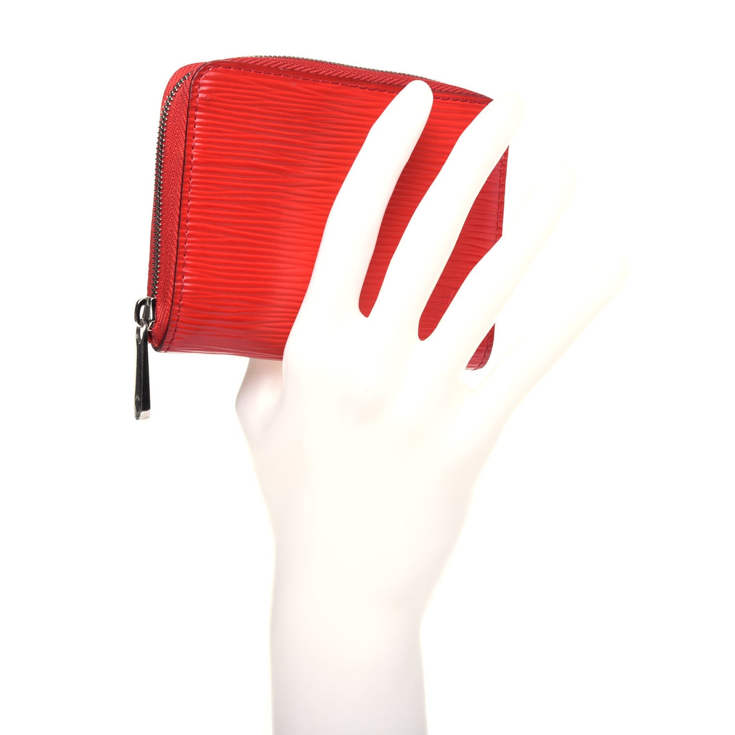 Epi Zippy Coin Purse Rubis