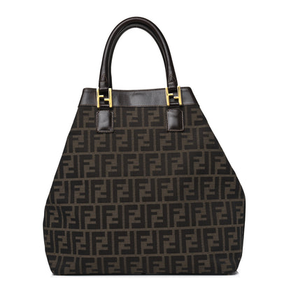 Fendi Zucca Tote Tobacco 1 of 9