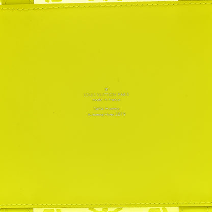 Louis Vuitton Monogram Fluo See Through Keepall Bandouliere 50 Yellow 6 of 10