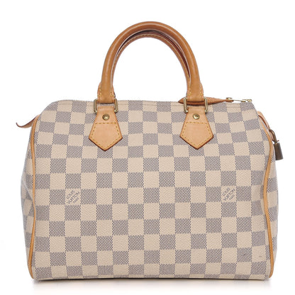 Louis Vuitton LOUIS VUITTON Damier Azur Speedy 25 1 of 9