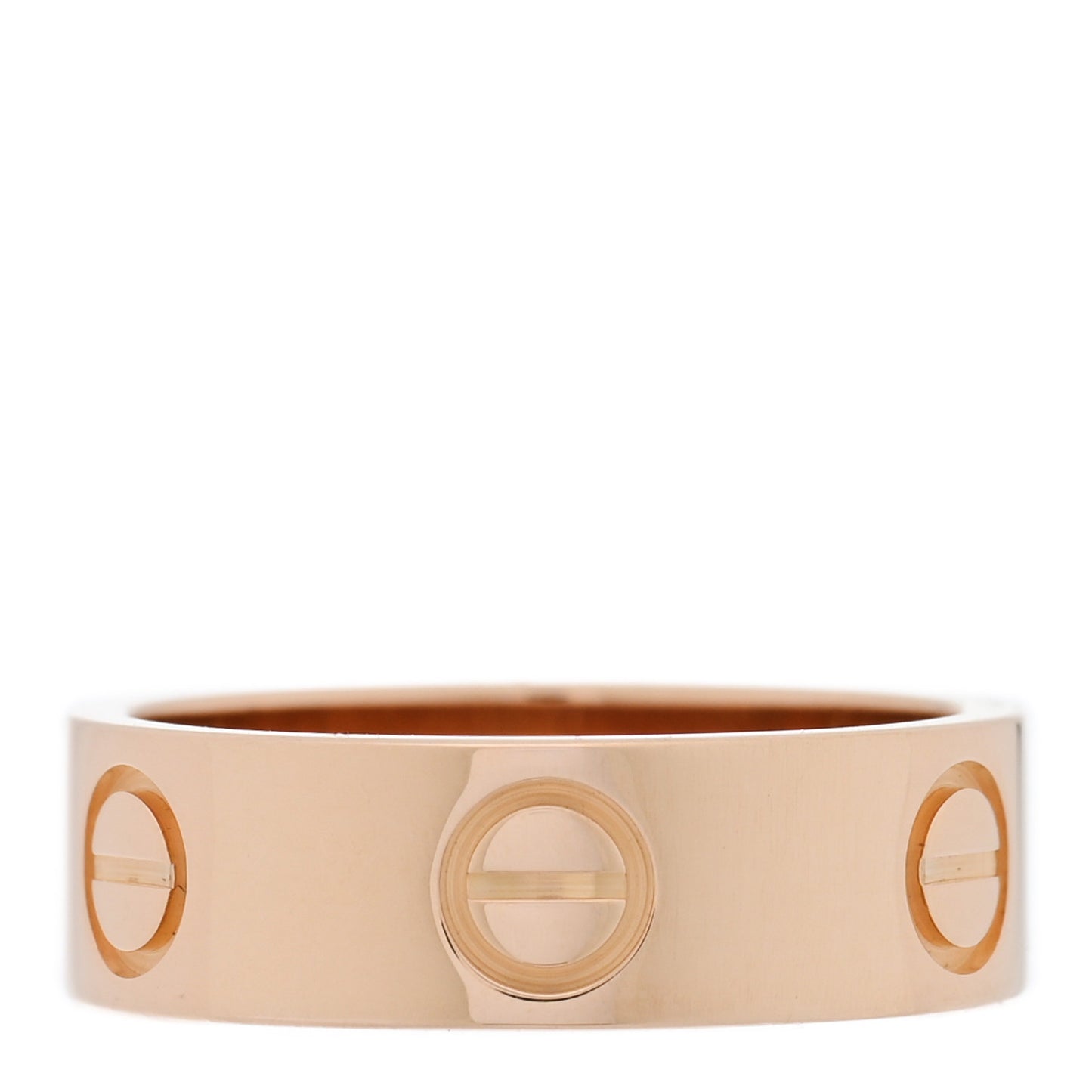 18K Pink Gold 5.5mm LOVE Ring 49 4.75