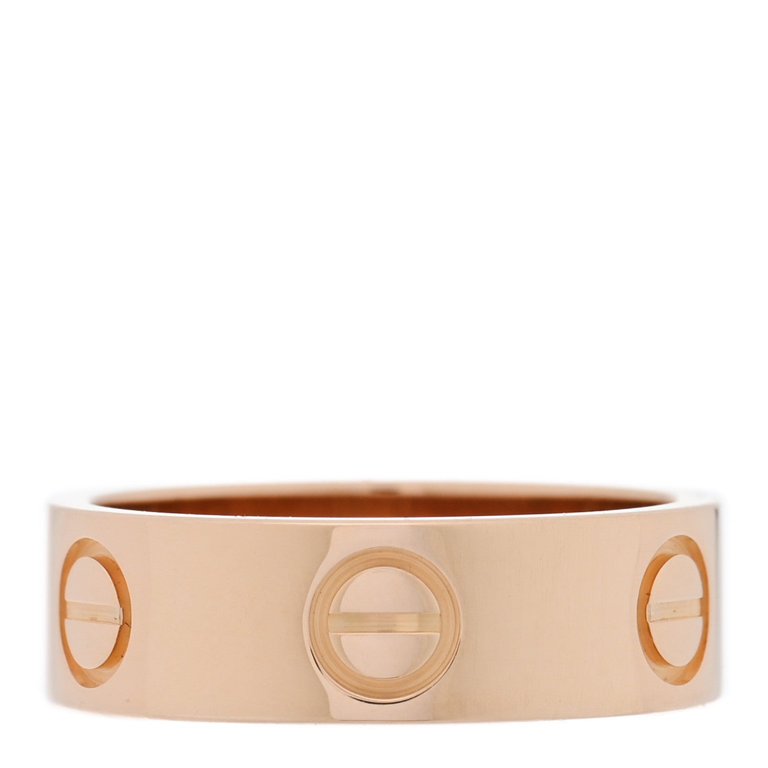 Cartier 18K Pink Gold 5.5mm LOVE Ring 49 4.75 1 of 4