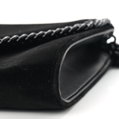 Stella McCartney Velvet Effect Falabella Shoulder Bag Black 9 of 10
