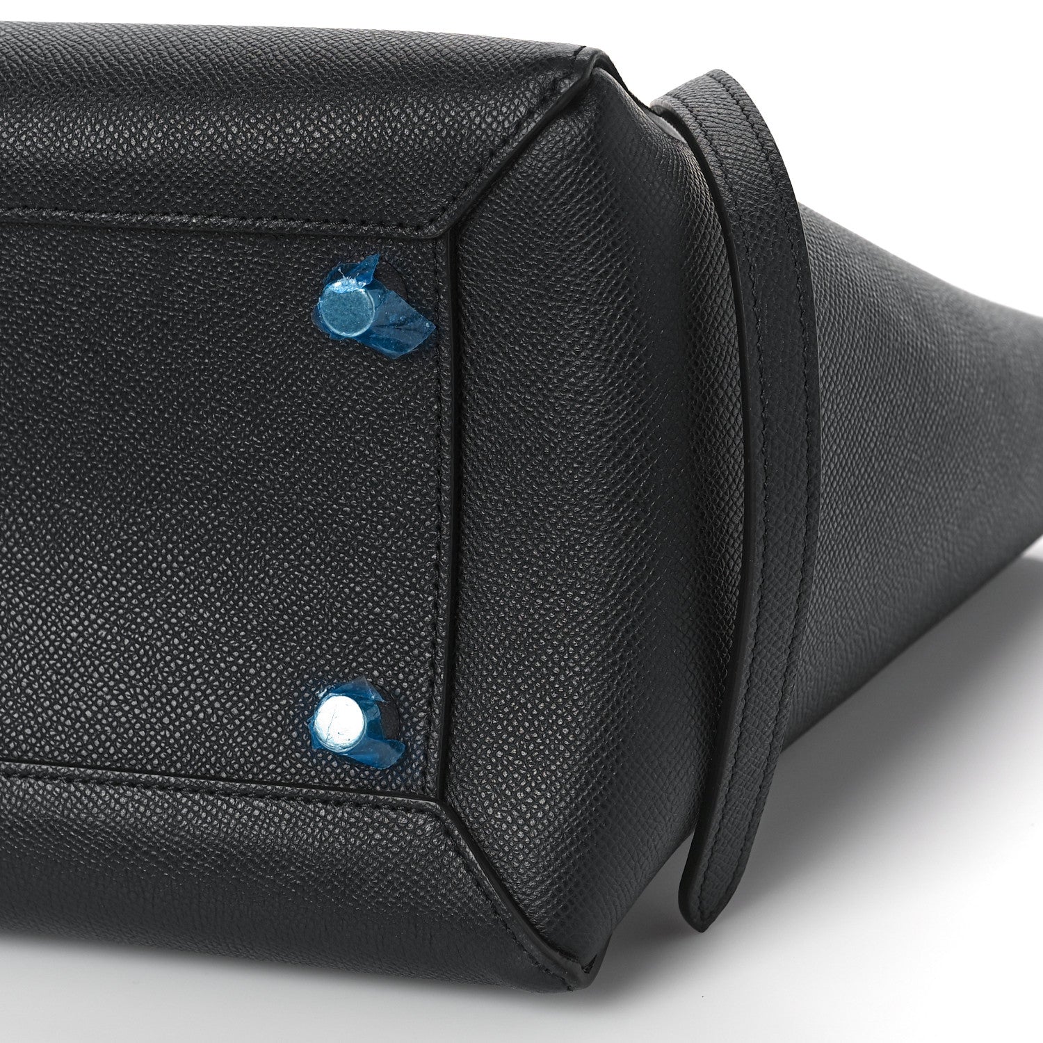 Celine Grained Calfskin Mini Belt Bag Navy 6 of 6