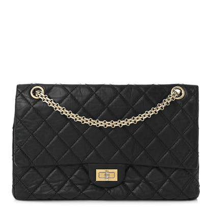 Chanel Aged Calfskin Quilted 2.55 Reissue 226 Flap Black 1 of 10