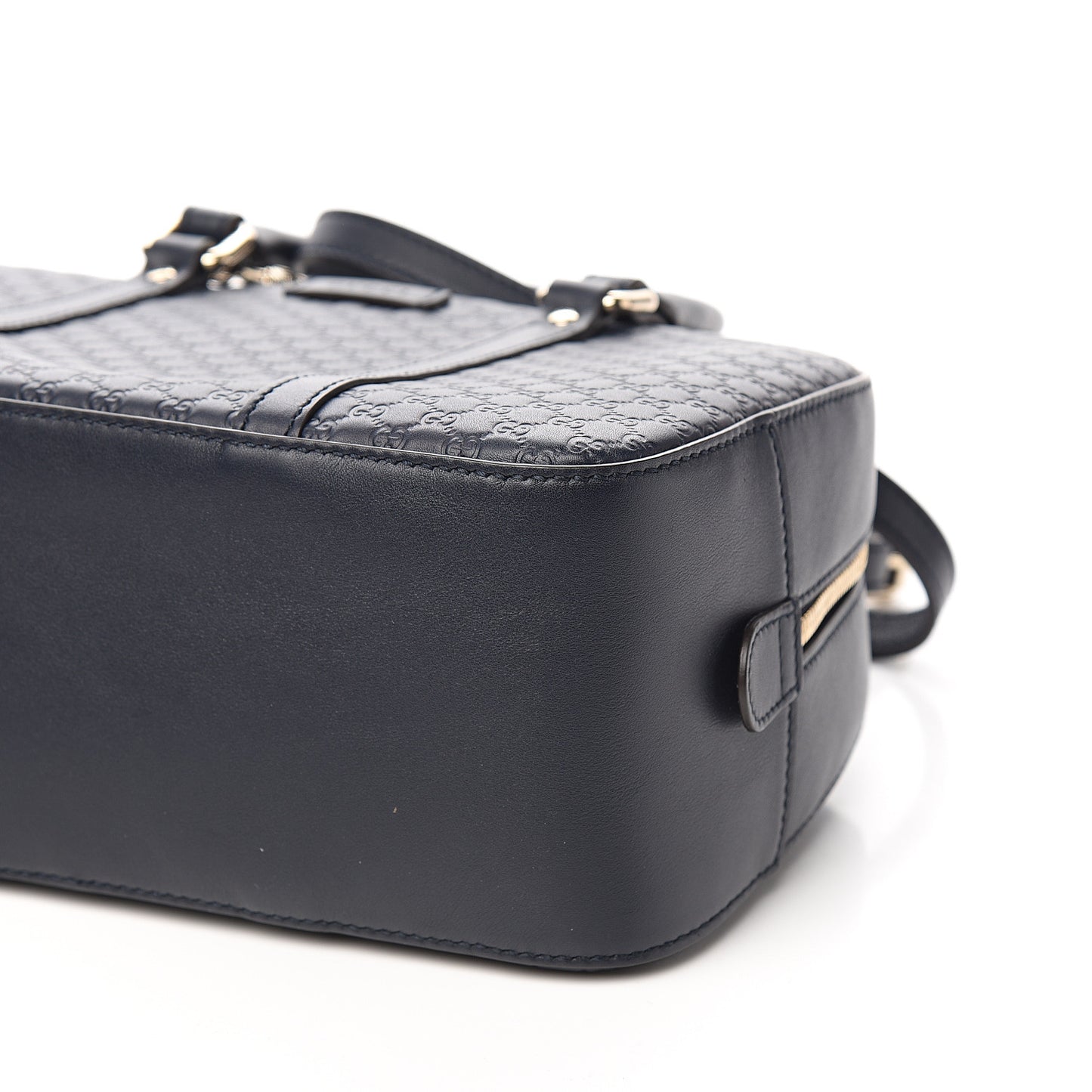 Microguccissima Medium Crossbody Bag Blue