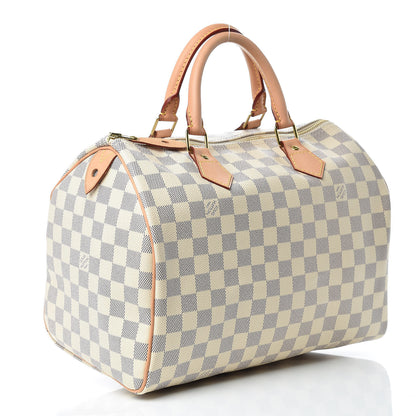 Louis Vuitton Damier Azur Speedy 30 3 of 11