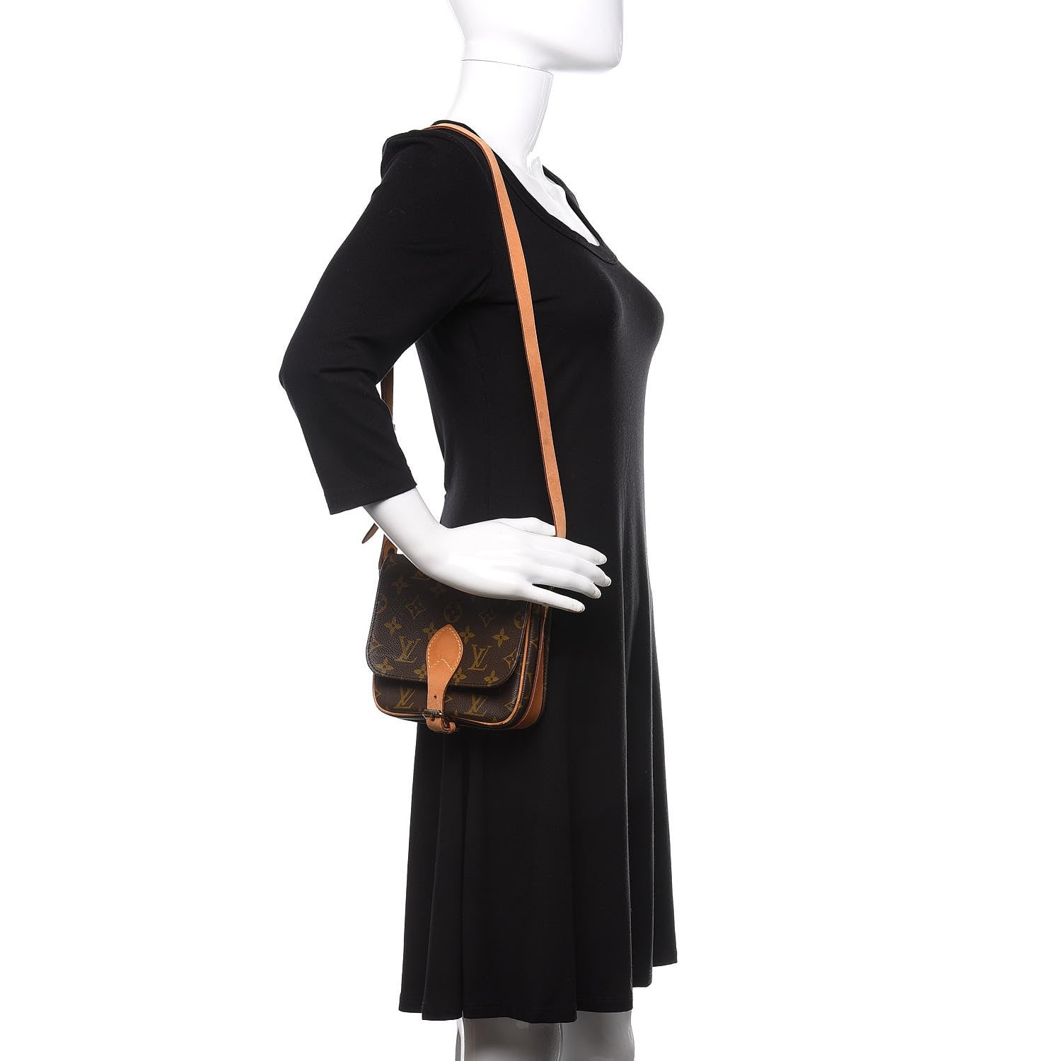 Louis Vuitton Monogram Cartouchiere 17 3 of 24