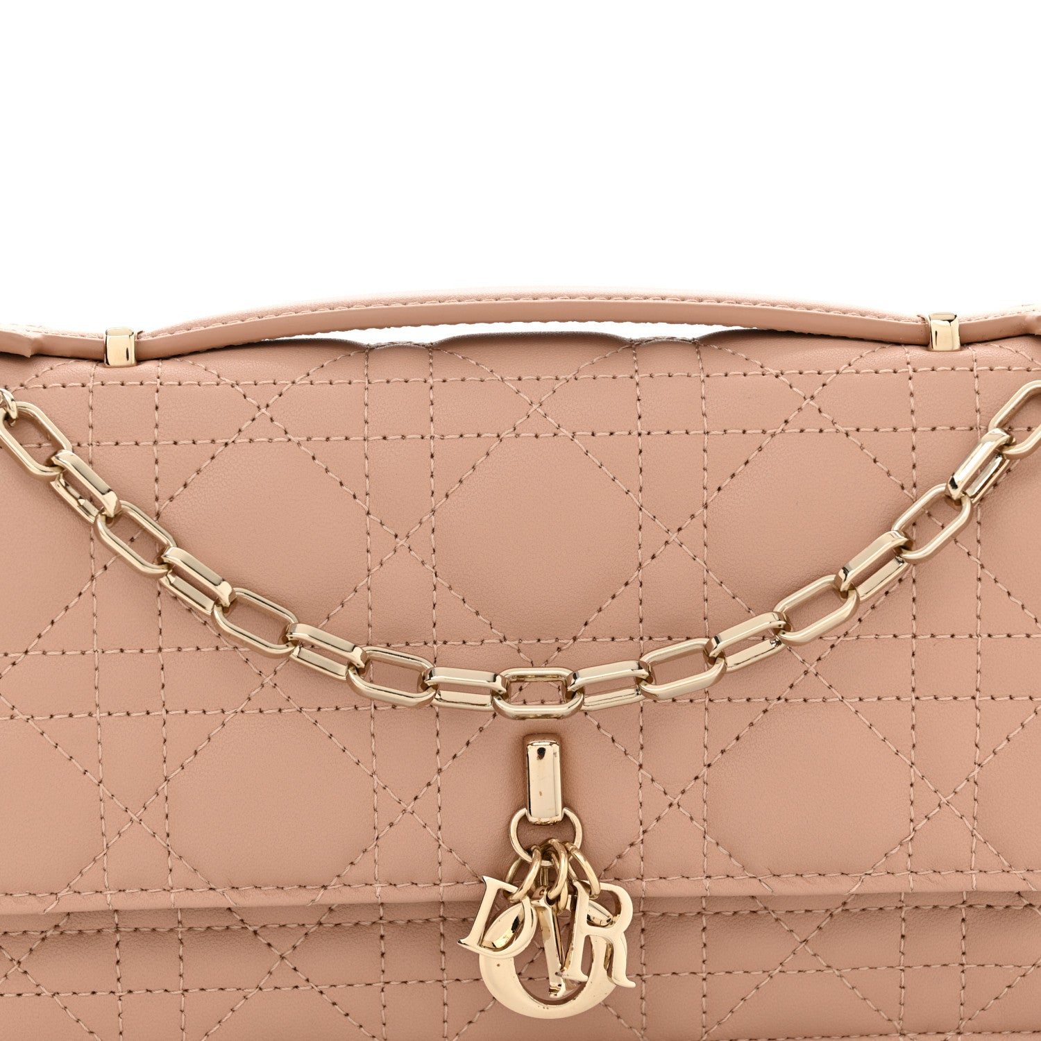 Christian Dior Lambskin Cannage Mini My Dior Bag Rose Des Vents 8 of 11