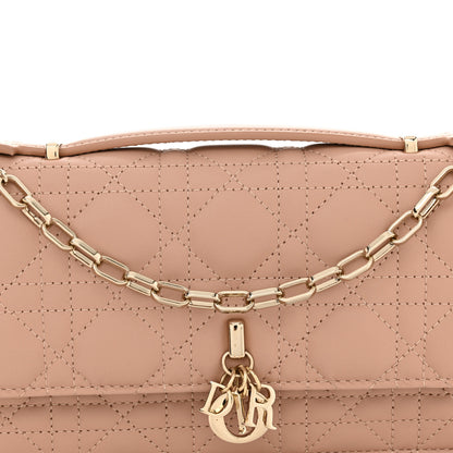 Christian Dior Lambskin Cannage Mini My Dior Bag Rose Des Vents 8 of 11