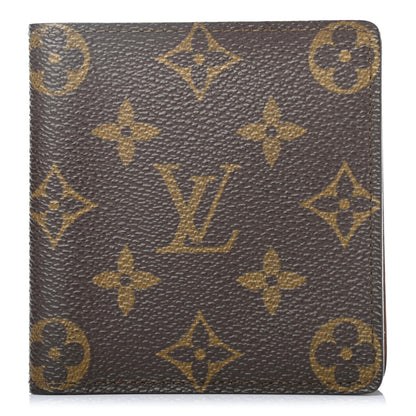 Louis Vuitton Monogram Billfold Wallet 6 Credit Card Slots 1 of 6