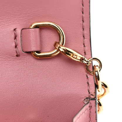 Gucci Guccissima Icon Chain Wallet Carmine Rose 12 of 13
