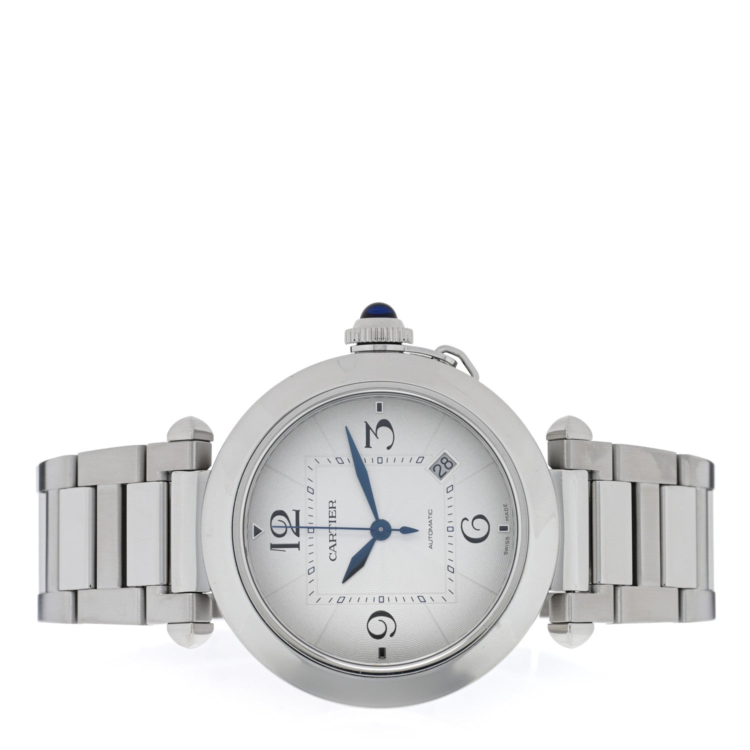 Cartier Stainless Steel 41mm Pasha C Automatic Watch 2 of 6
