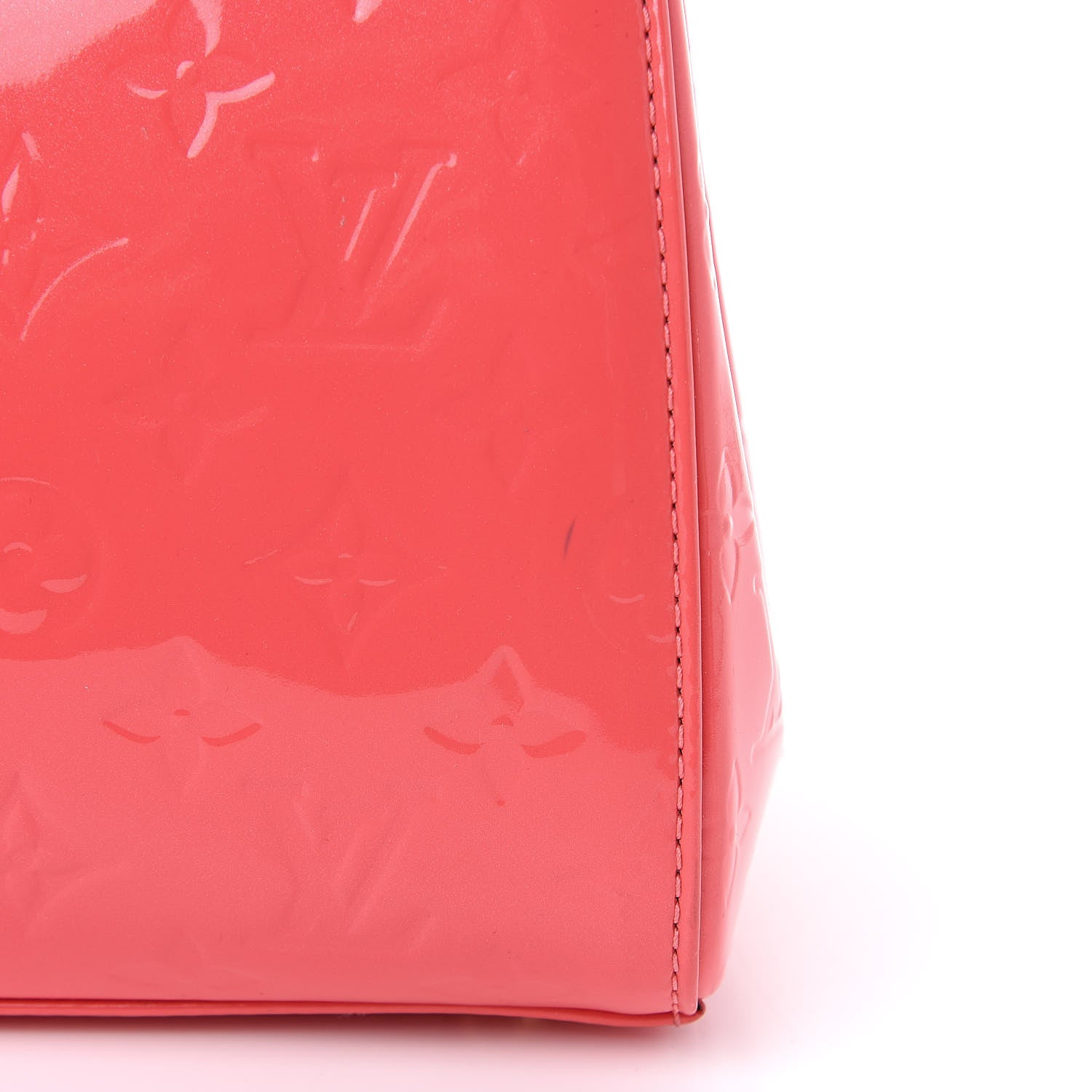 Louis Vuitton Vernis Brea MM Rose Litchi 13 of 17