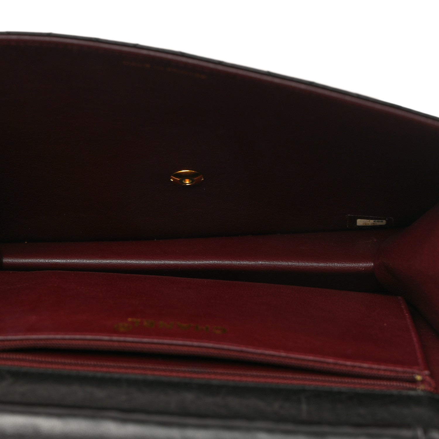 Chanel Lambskin Quilted Medium Single Flap Black 5 of 10